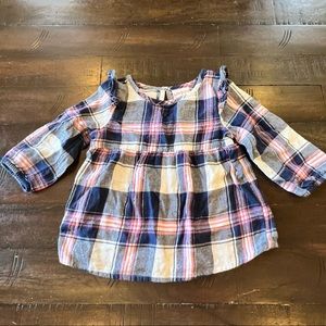 Jumping Beans Flannel Plaid Shirt